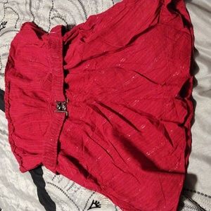 New Decree strapless top women's size L/G